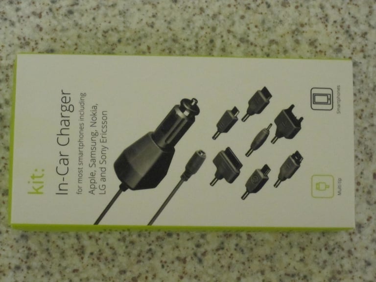 image for Kit In-Car Universal Smartphone Charger