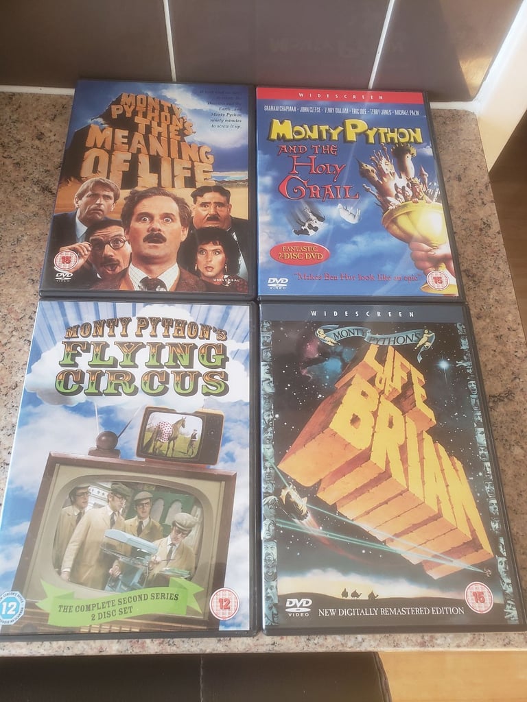image for MONTY PYTHON DVDS