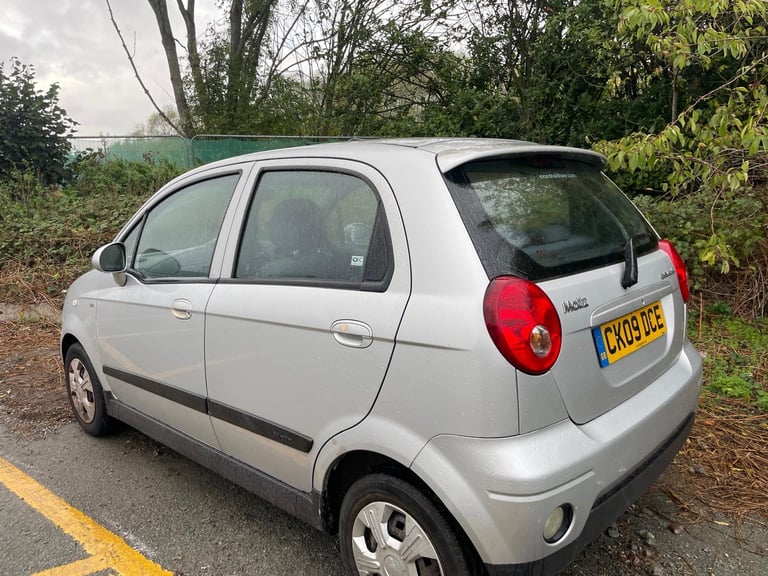 CHEVROLET MATIZ 1.0 SE 09 REG 5 DOOR GENUINE 61843 MOT MAY 28TH 2026 LOW INSURANCE 50+MPG