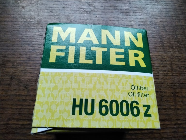 MANN FILTER HU 6006z for DAIHATSU, SUBARU and TOYOTA, Oil Filter.