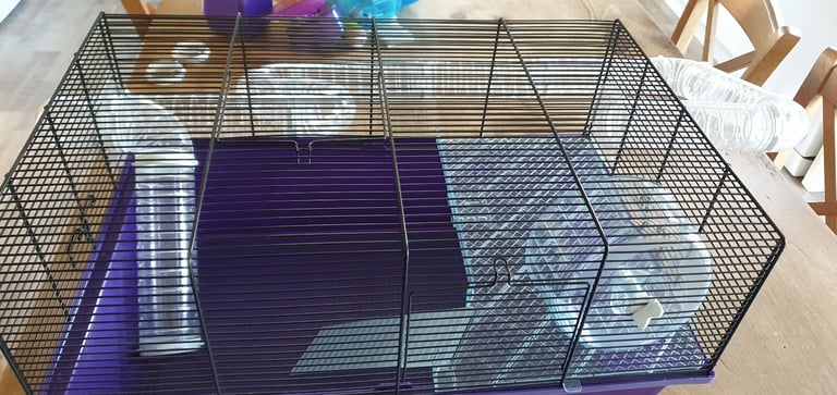 Hamster/mouse cage plus accessories