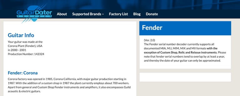 Fender USA Precision Standard Bass 2000