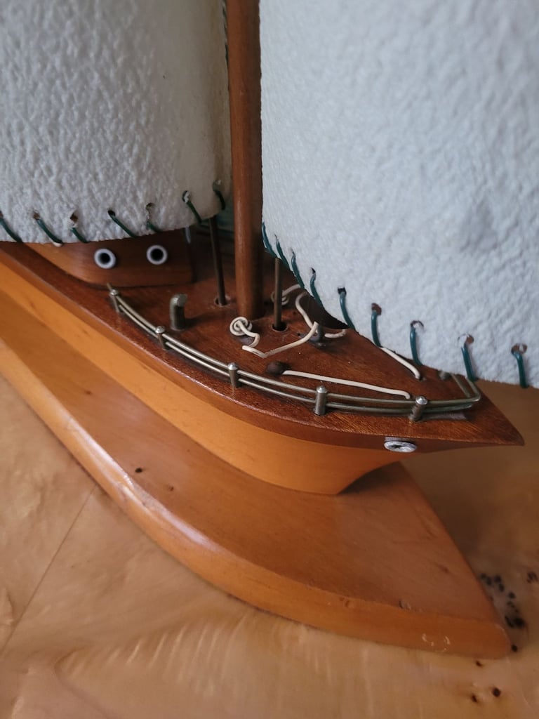 Art Deco 1930's boat builders yacht lamp in vgc fully working and pat tested 