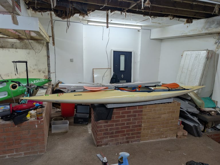 Kayak Canoe with Paddles, water tight no leaks, light weight Fiberglass Kayak