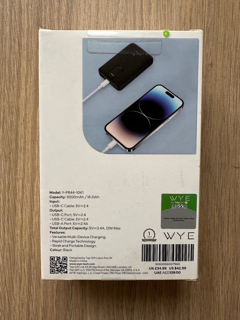 3 x Power Banks Brand New 