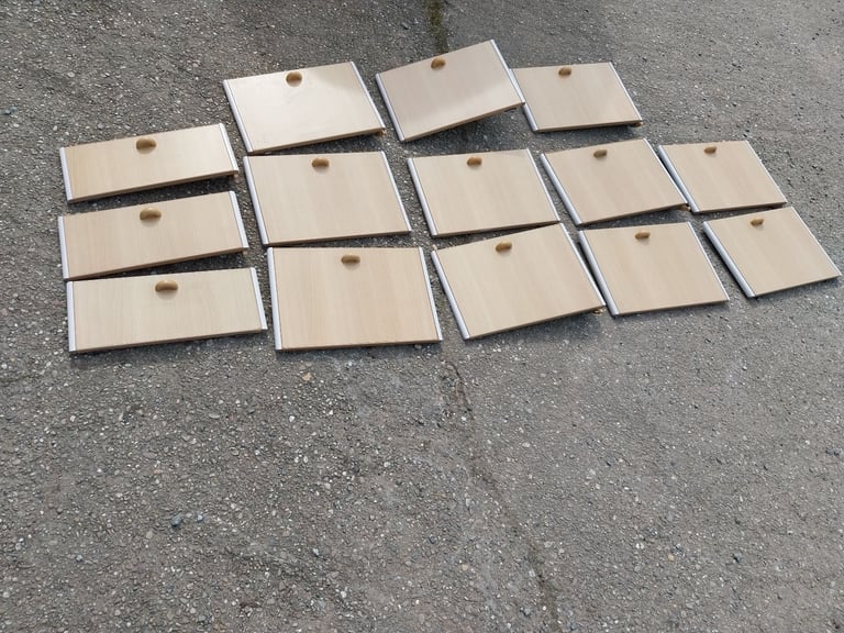 Caravan top cupboard doors 