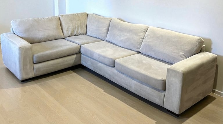 image for Cream corner sofa