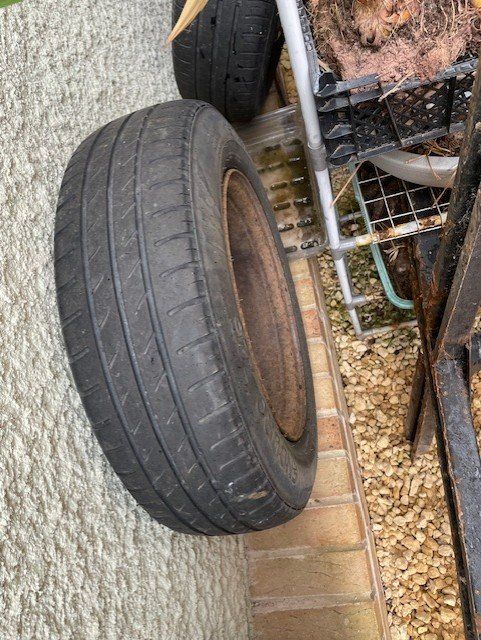 Four x Wheel Trims and Tyres 175/70R14