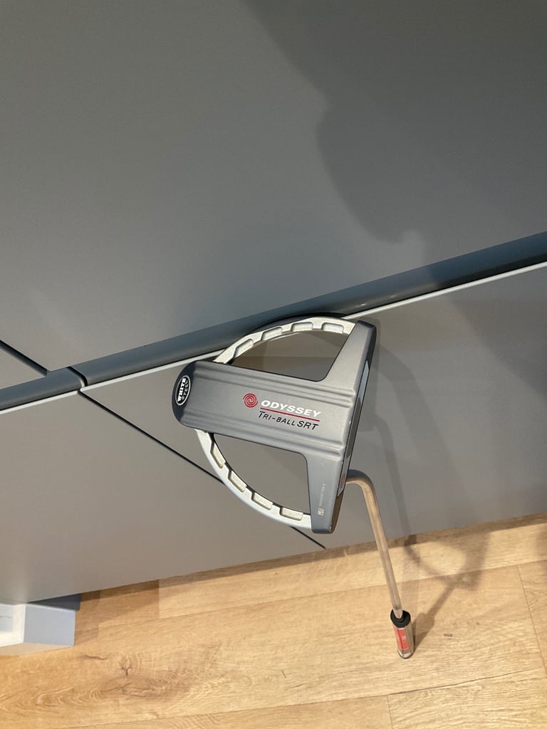 Odessey Tri ball SRT White steel golf putter