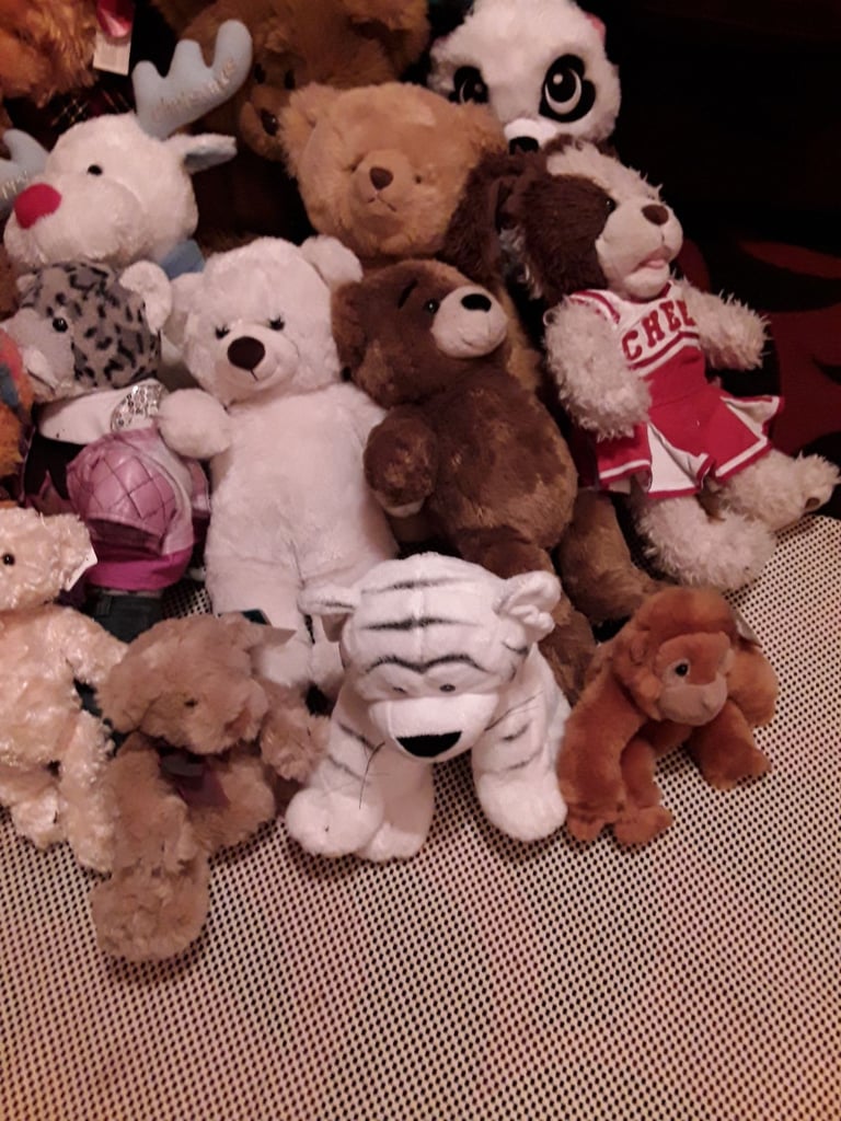 A selection  of  teddy bears 