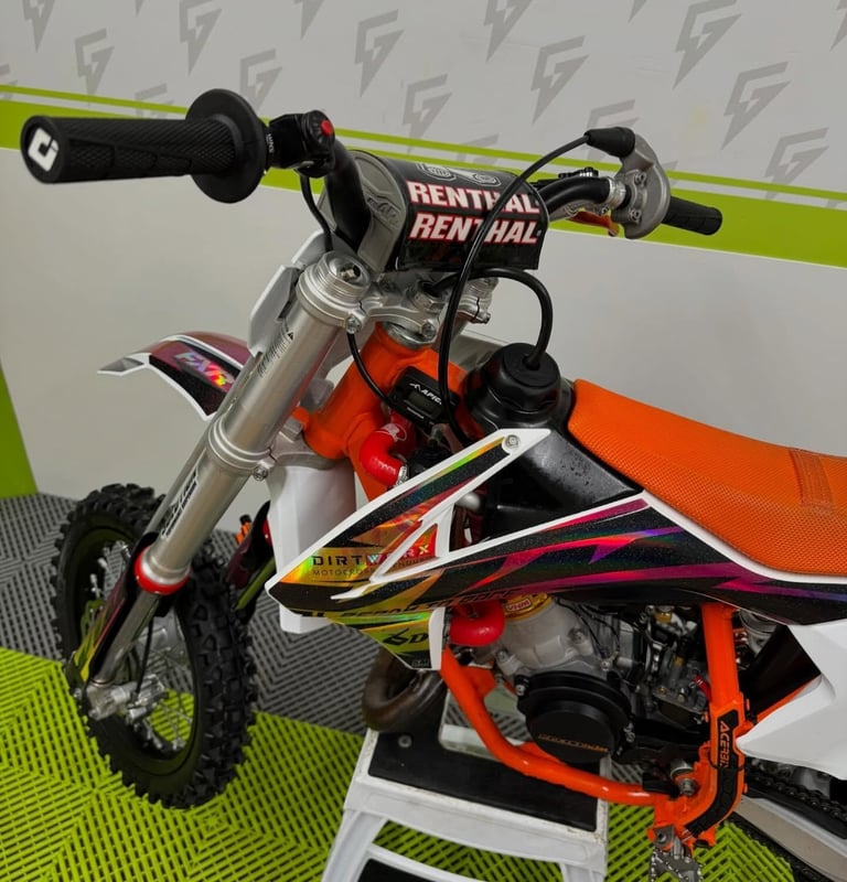 KTM SX 50 2023, HGS exhaust, VHM head