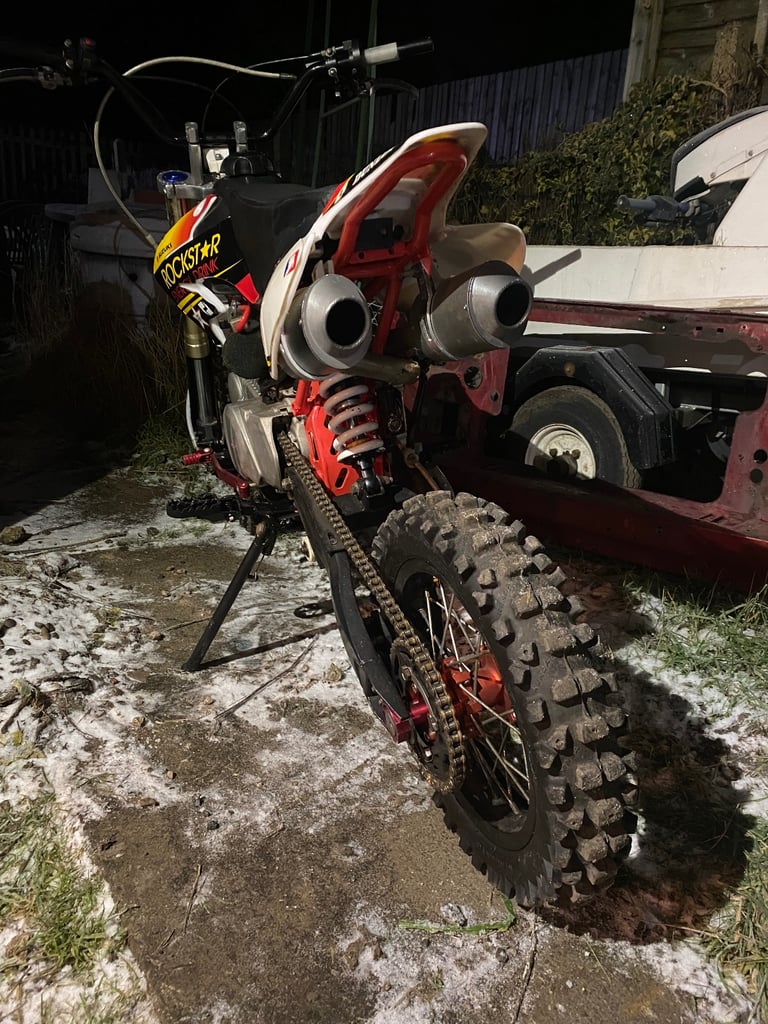 125cc pitbike fully rebuilt 