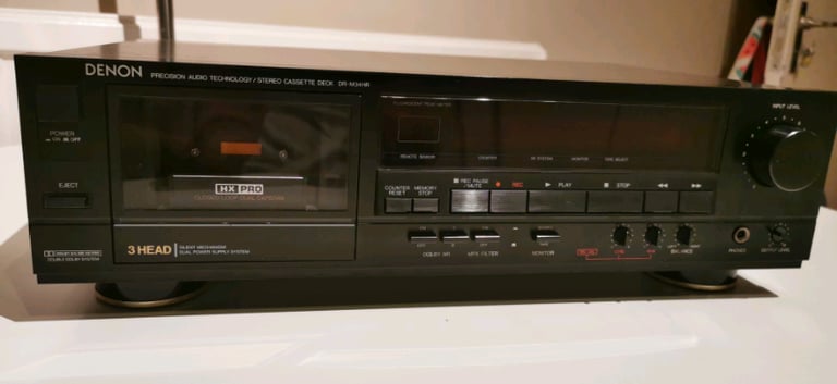 Denon DR-M34HR 3 head cassette deck 