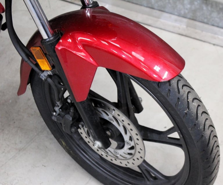 2022 22 HONDA CBF 125 M-M CB 125 F CB125F RED HPI CLEAR TRADE SALE NEW MOT 15K