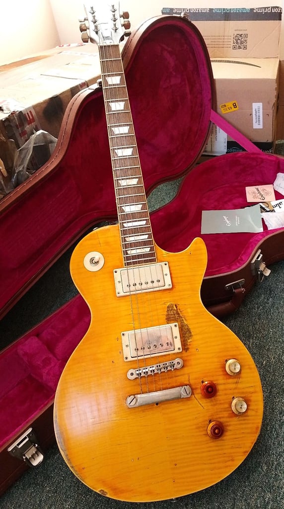 image for Epiphone by Gibson,  les paul Gibson Kirk Hamett Greeny