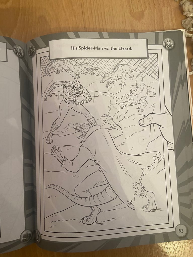 Marvel Activity Book