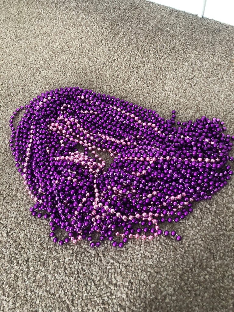 lengths on christmas beads 
