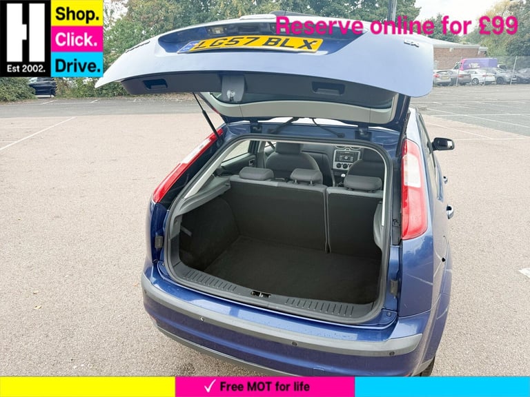 2007 Ford Focus 1.6 LX 5dr HATCHBACK PETROL Manual
