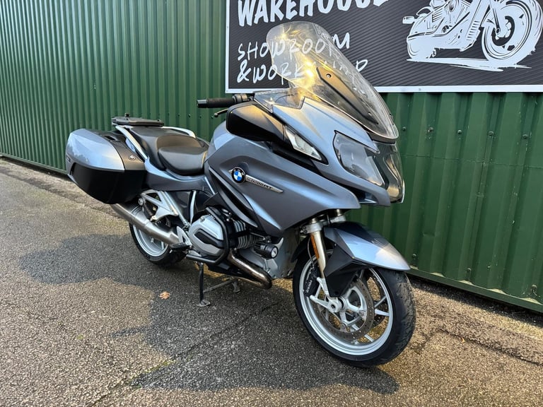 BMW R 1200 RT SE 2015 FBMWSH Panniers Givi Rack 2 Owners 18k Blue Lovely Bike 