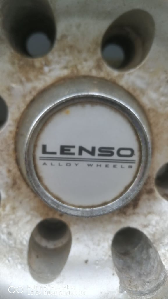 4 Lenso Alloys and tyres