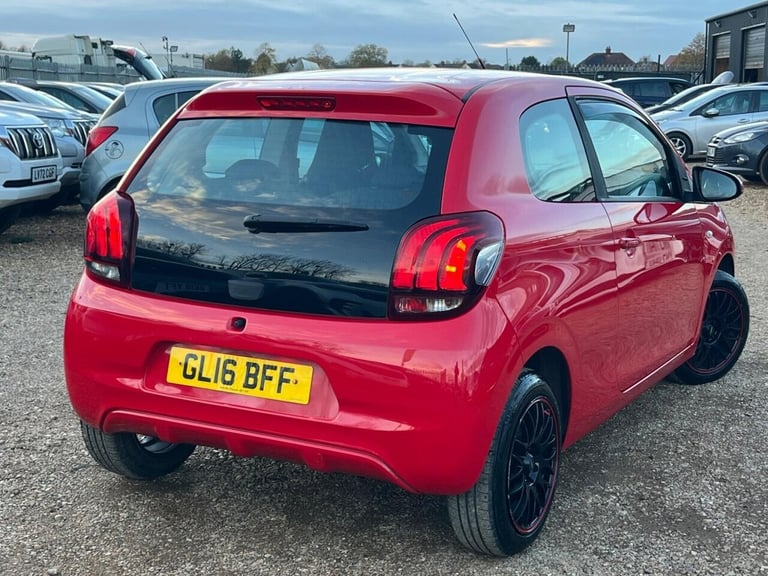 2016 Peugeot 108 1.0 Active Euro 6 3dr Hatchback Petrol Manual