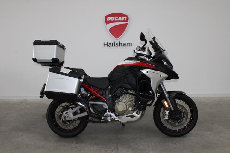 image for 2023 Ducati Multistrada V4 Rally, Rally Brushed Steel Livery.