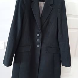 image for LADIES PURE CASHMERE 3/4 COAT 