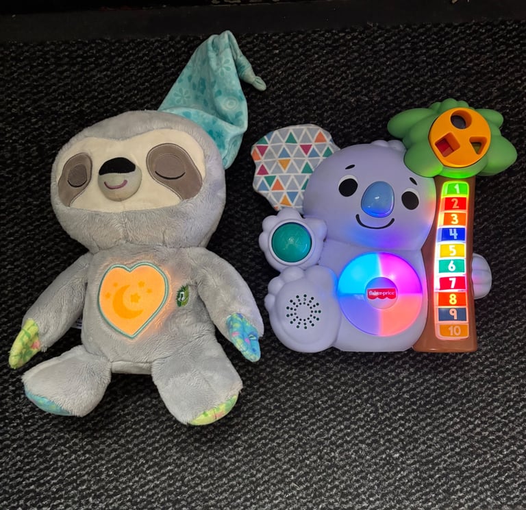 Fisher price koala v tech sloth £10 the pair 