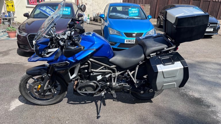 Triumph Tiger Explorer XRT 66 reg 2017 20k service history 2 owners heated seats