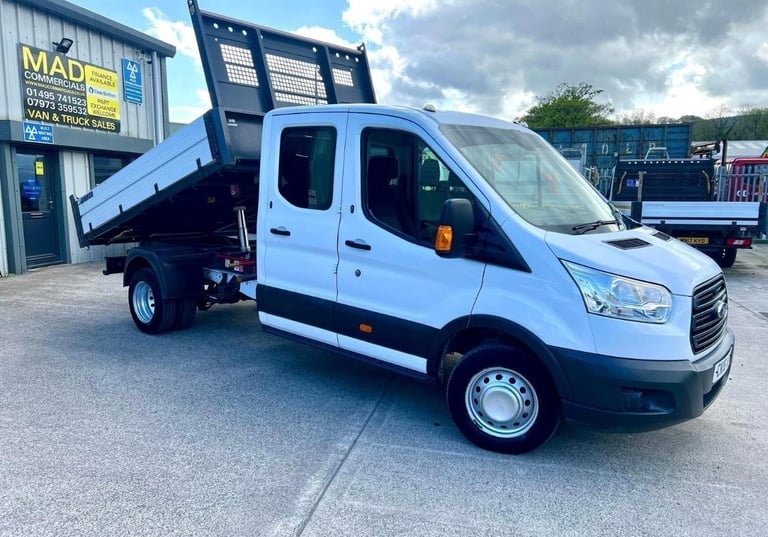 image for Ford Transit 350 2.0tdci 170ps LWB Crewcab Tipper 2020/70 Registration 