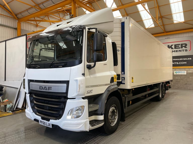 DAF CF290 *EURO 6*, 6X2 26 TONNE INSULATED FRIDGE/FREEZER – 2016 – PF65 LJX