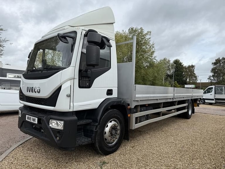 2018 Iveco Eurocargo 180E25S 18T 29FT Dropside Truck with Tail Lift Euro 6 ULEZ