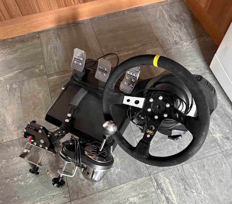 image for Thrustmaster Wheel, peddals, Shifter and Handbreak