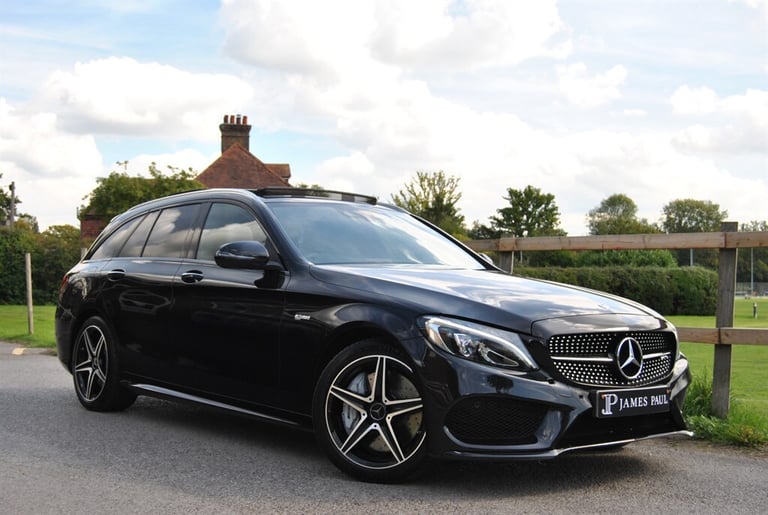 2017 Mercedes-Benz C-Class 3.0 V6 AMG (Premium) Estate 5dr Petrol G-Tronic+ 4MATIC Euro 6 (s/s) (...