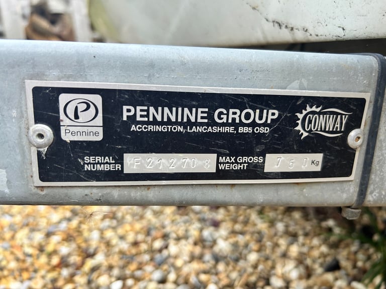 Folding Camper Pennine Fiesta Trailer Tent