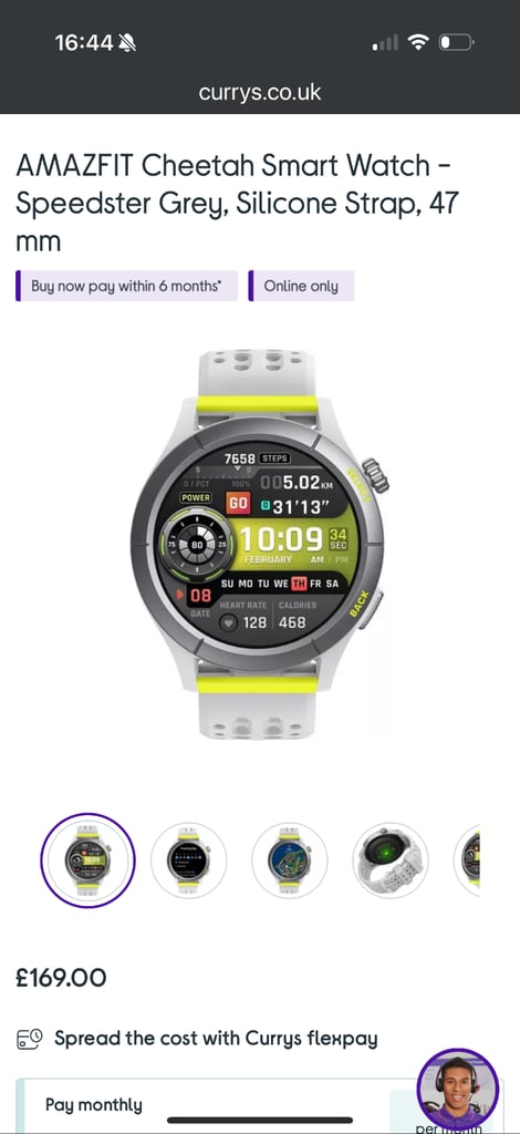 Amazfit smart watch 
