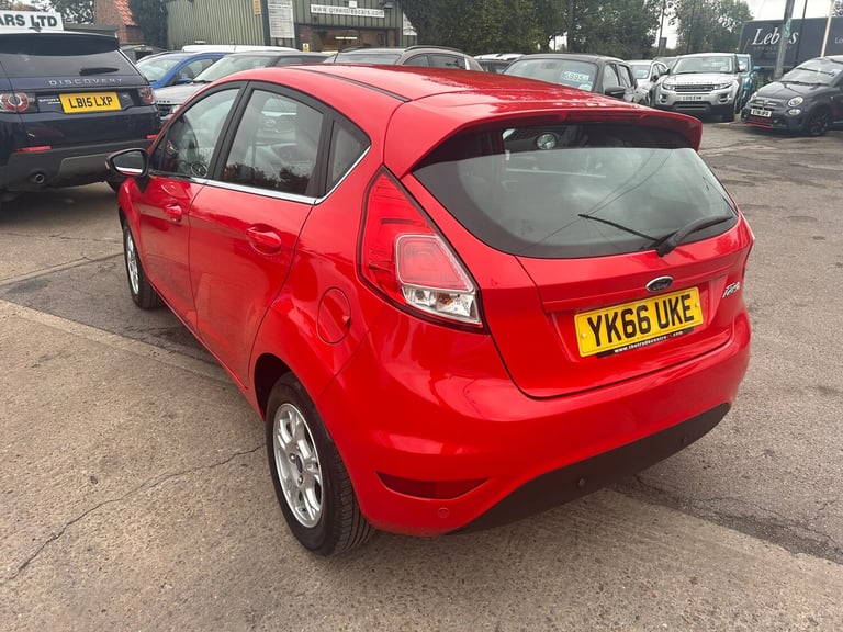 2016 Ford Fiesta 1.5 TDCi ECOnetic Zetec Hatchback 5dr Diesel Manual Euro 6 (s/s) (95 ps) Hatchba...