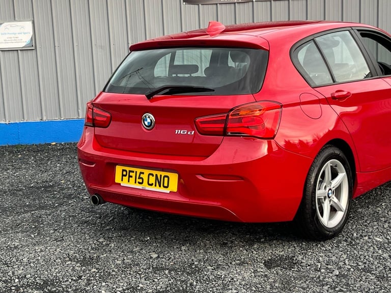 2015 BMW 1 Series 1.5 116d ED Plus Euro 6 (s/s) 5dr HATCHBACK Diesel Manual