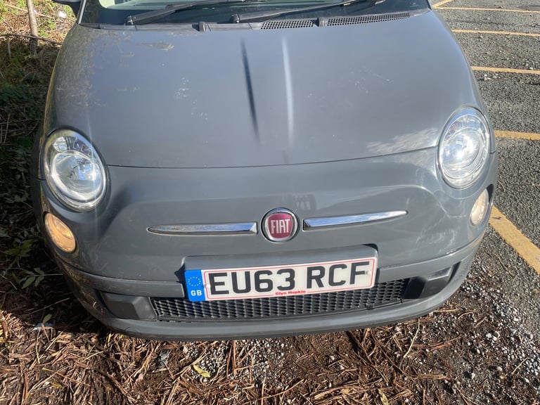 FIAT 500 1.2 COLOUR THERAPY 63 REG GREY 3 DOOR 12 MONTHS MOT TAX £35 TIMING BELT REPLACED