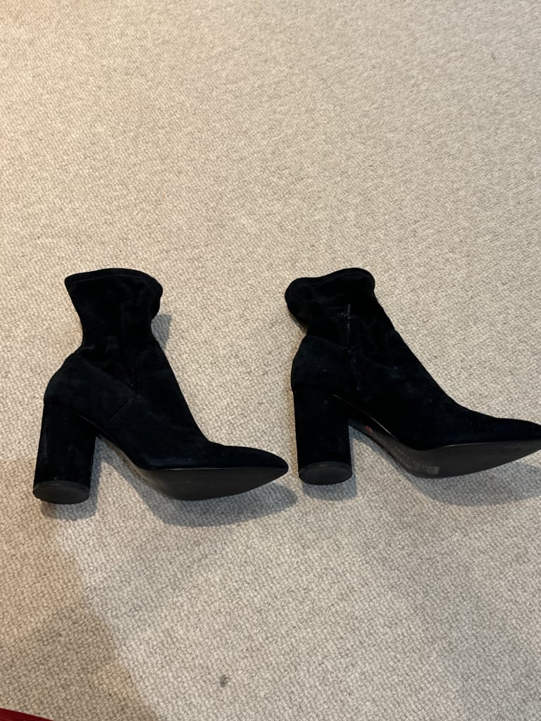 Suede heel boots | in Victoria, London | Gumtree