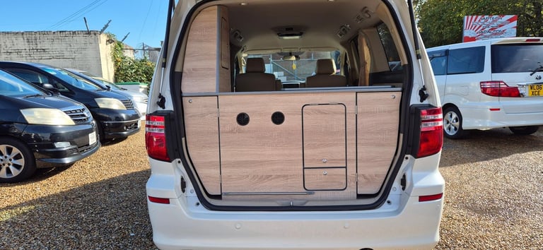 Toyota Alphard 1/2 Berth Campervan with Fridge