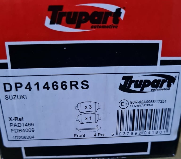 Brake Pads  Suzuki Swift 