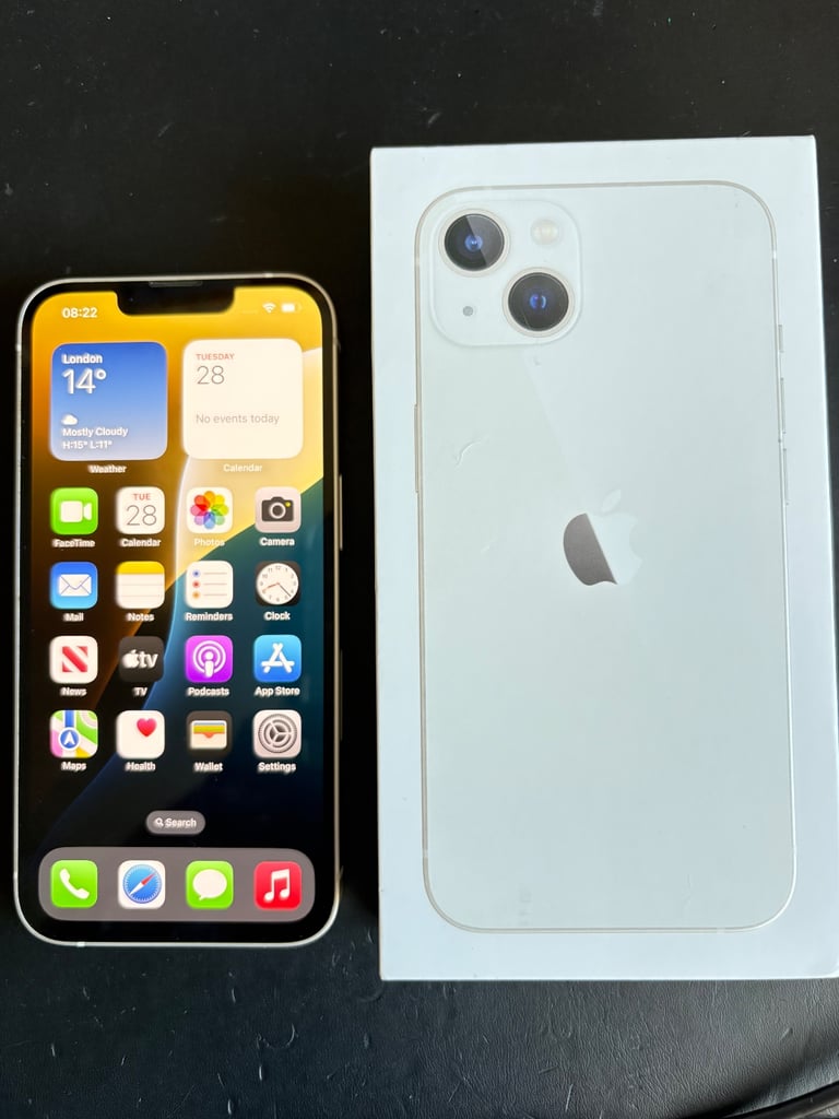 iPhone 13 256GB – Starlight Unlocked & SIM Free  £260
