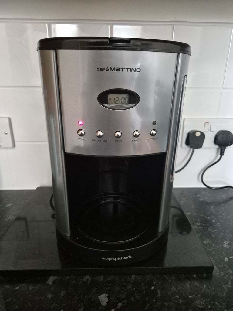 Cafe mattino morphy richards filter coffee machine coffee maker