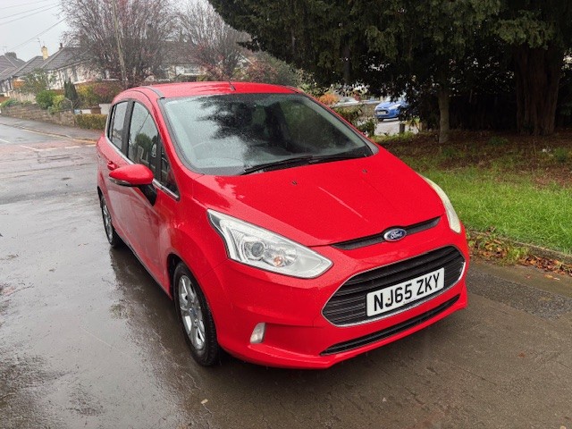 FORD B-MAX 1.5 TDCi Zetec Red Manual Diesel 2015