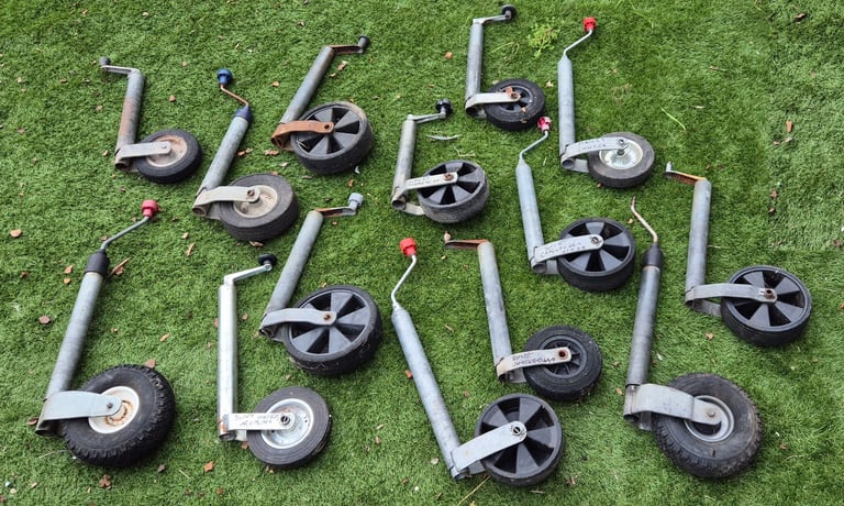 image for Jockey wheels for caravan or trailer.