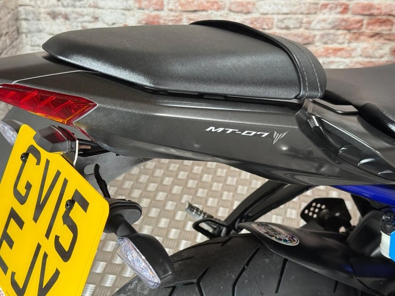YAMAHA MT-07 ABS 2015 Petrol Manual in Silver
