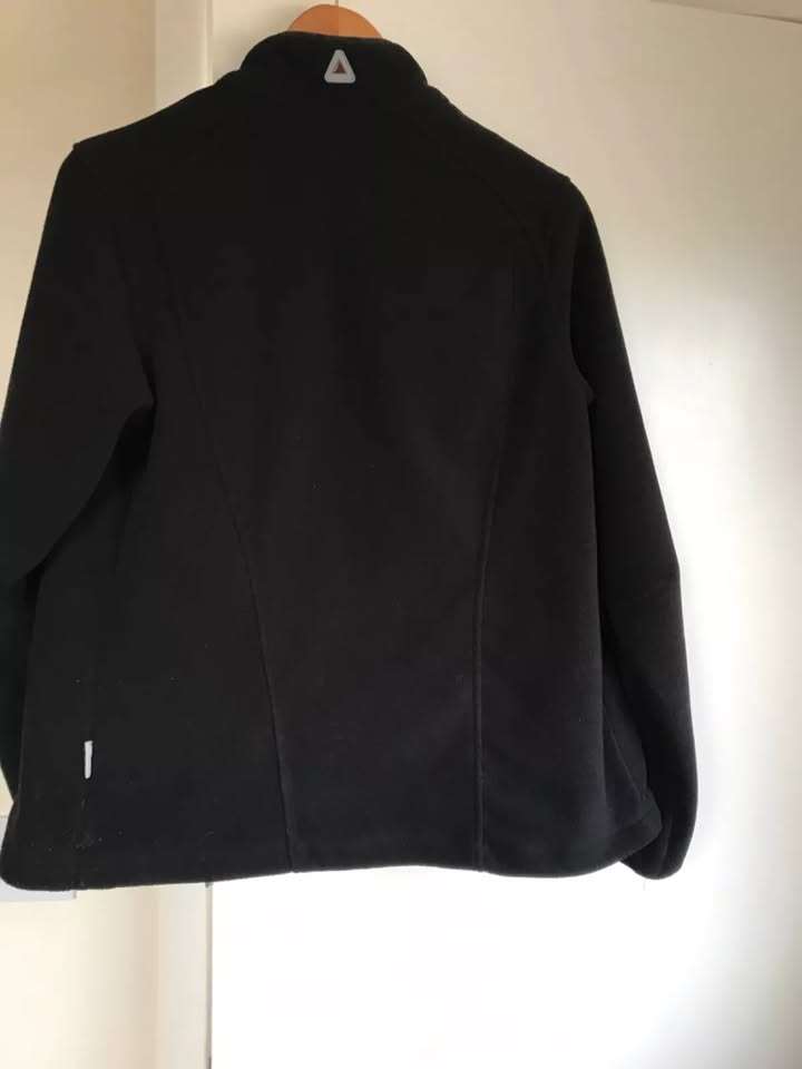 ICEPEAK Women's Black Zip Front Fully Lined Fleece - Size 12