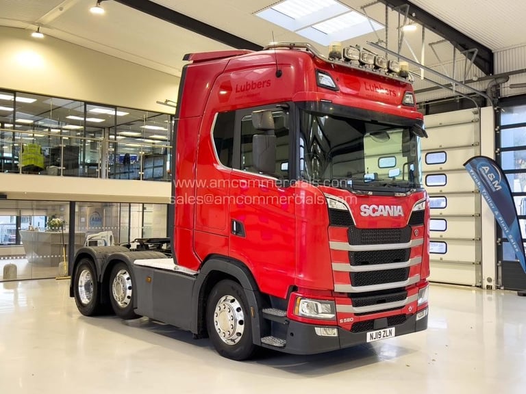 2019 (19) SCANIA S580 V8 HIGHLINE 6X2 MIDLIFT AXLE