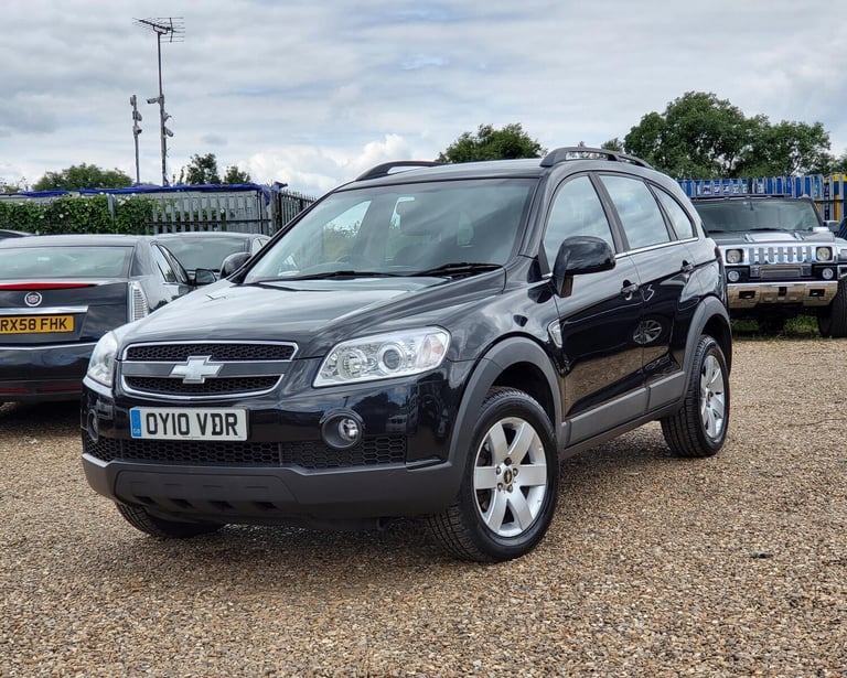 2010 CHEVROLET CAPTIVA 2.0 VCDi LT 5 DOOR 7 SEATER AUTOMATIC BLACK